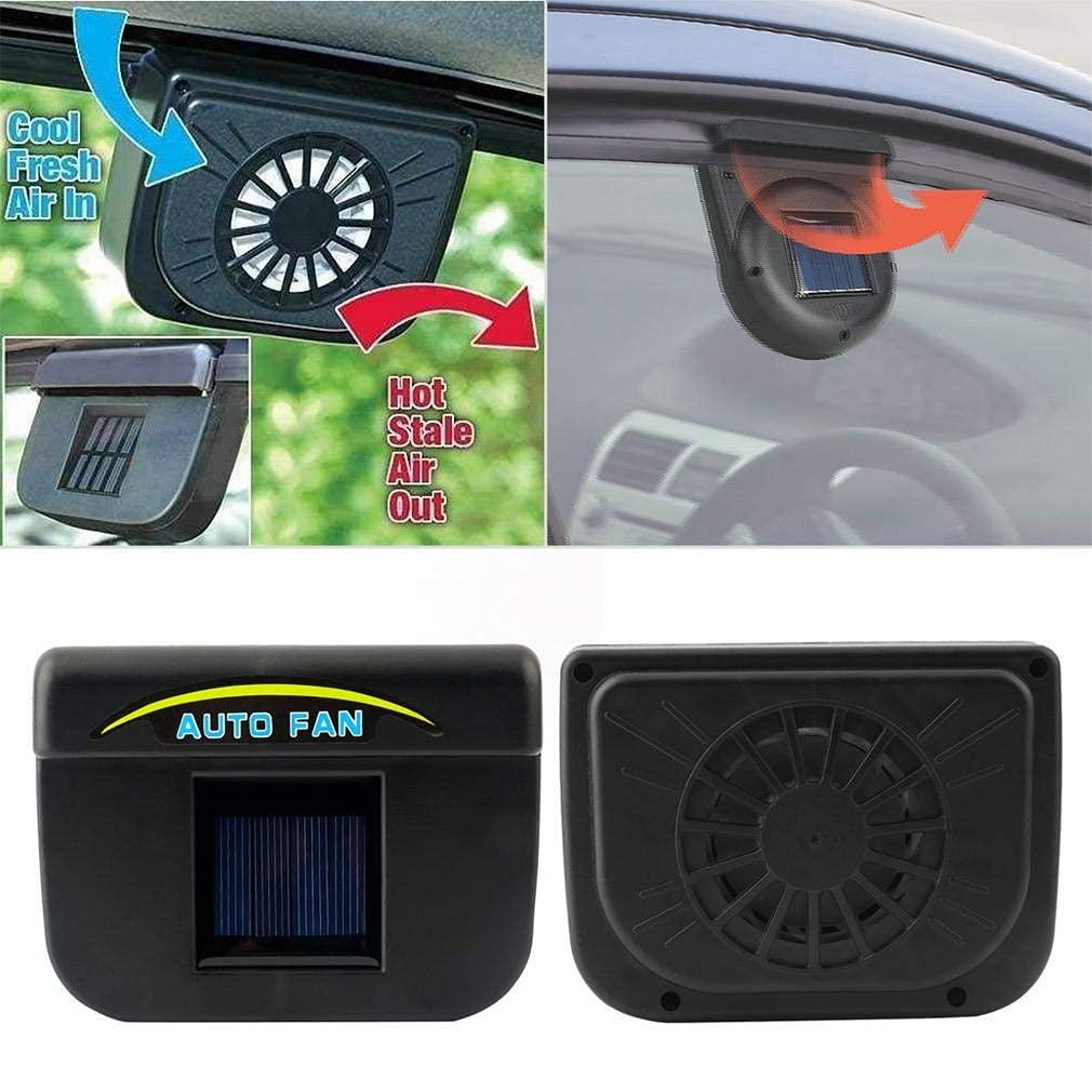 Solar Power Car Auto Cool Air Vent with Rubber Stripping Car Ventilation Fan