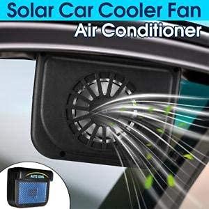 Solar Power Car Auto Cool Air Vent with Rubber Stripping Car Ventilation Fan