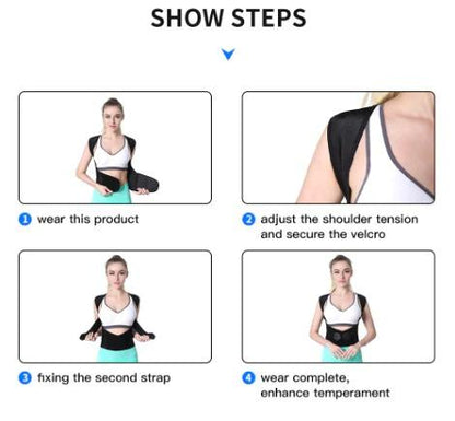 Adjustable Posture Corrector Belt